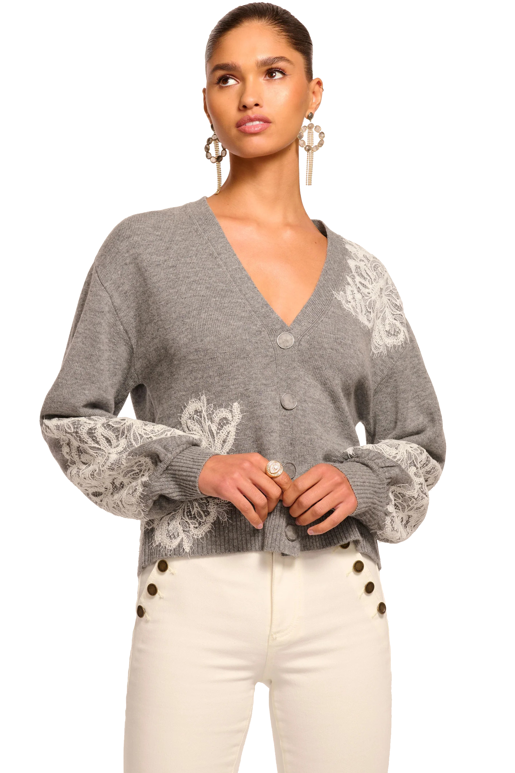 PERRY CARDIGAN - Sweaters - Sassanova