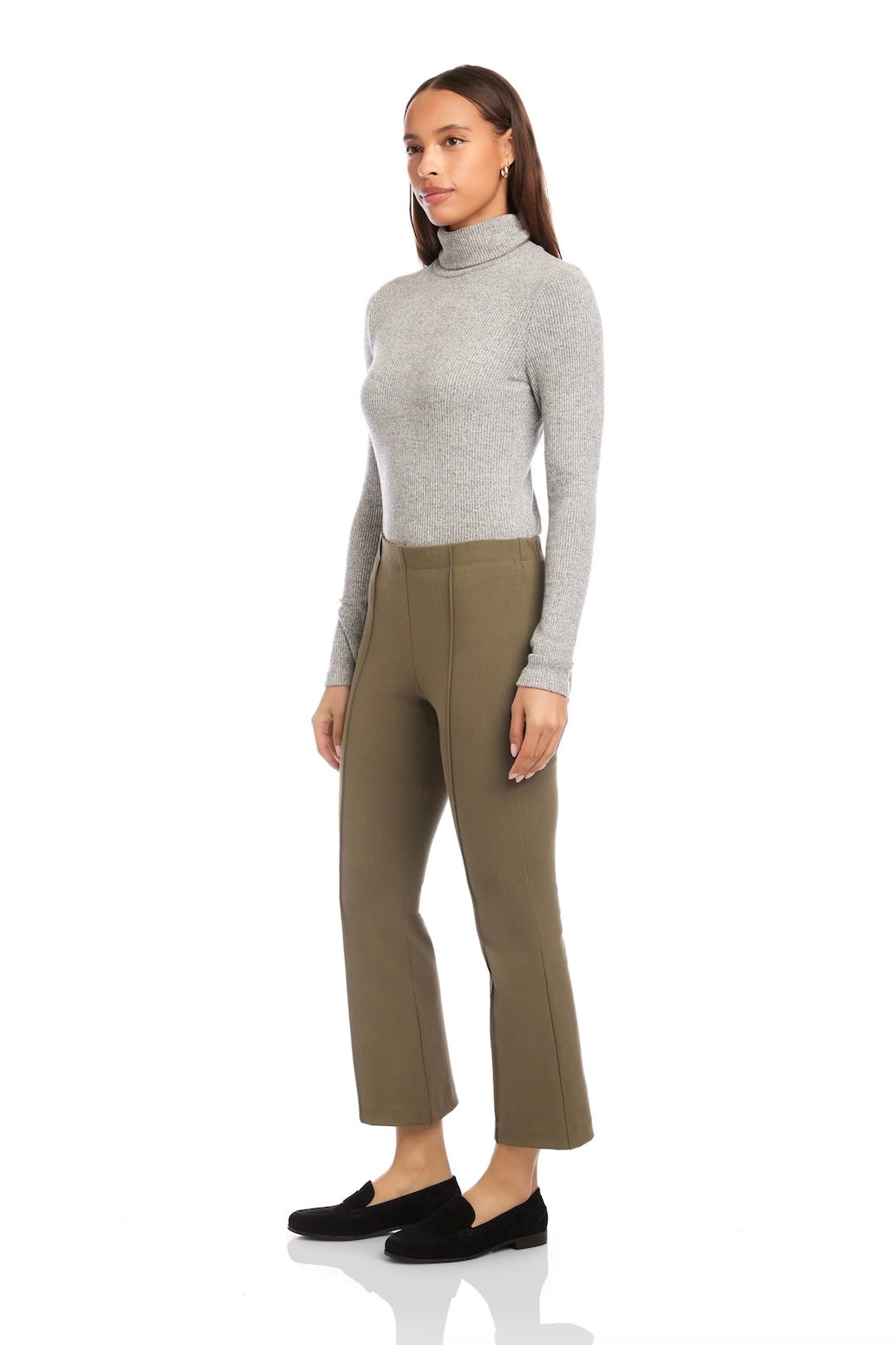 SIGOURNEY PINTUCK PANTS - Pants - Sassanova