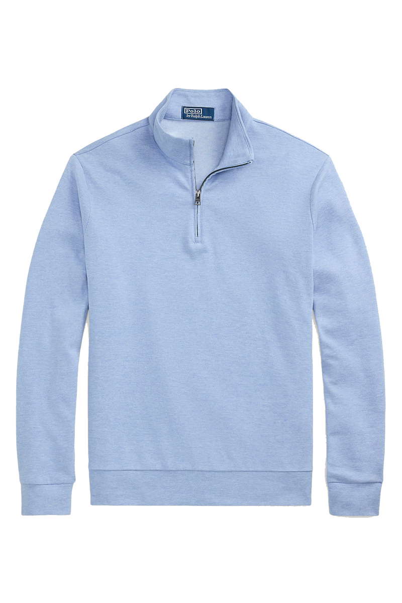 LONG SLEEVE TEXTURED 1/2 ZIP PULLOVER