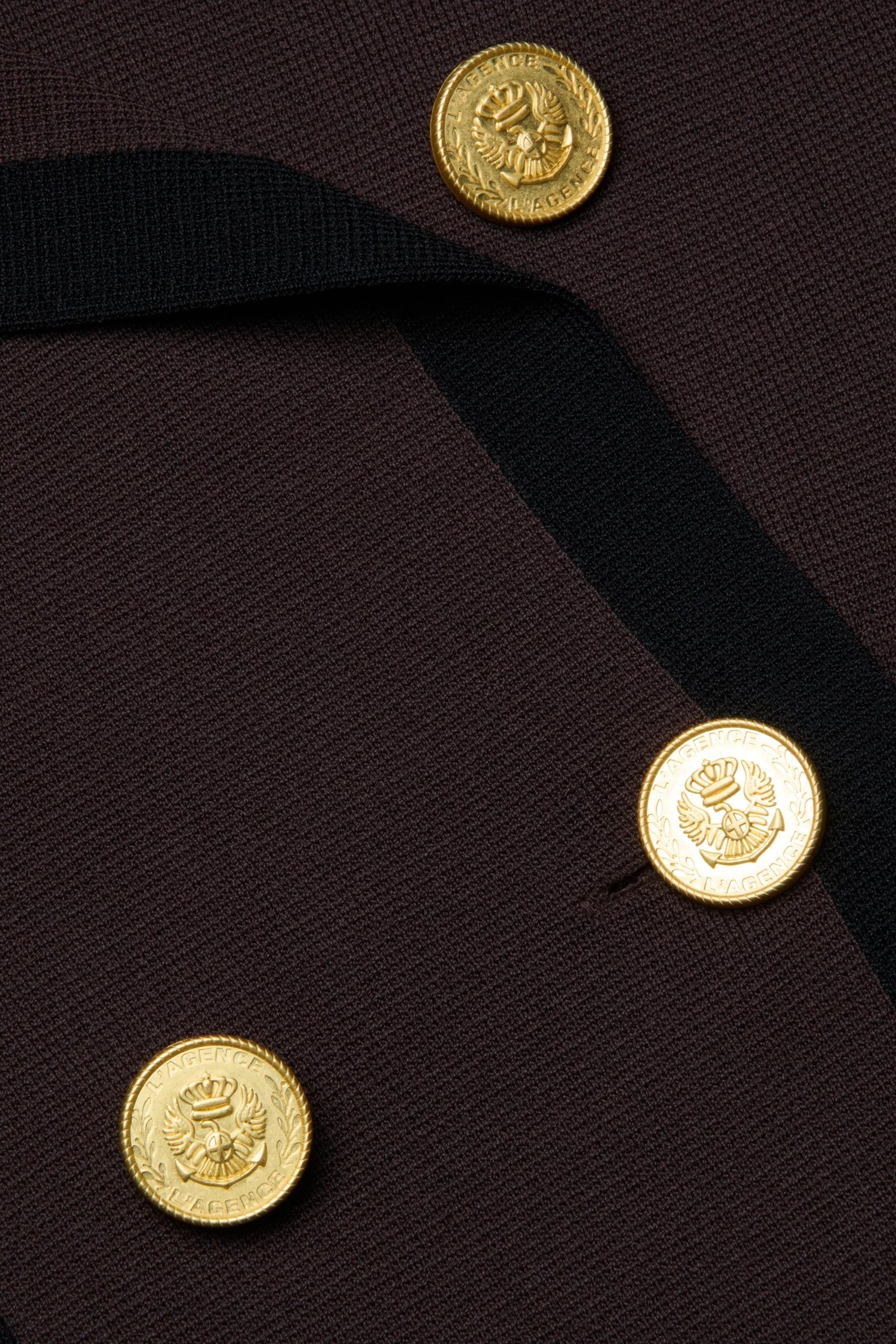 JANU CONTRAST TRIM KNIT JACKET - Sassanova