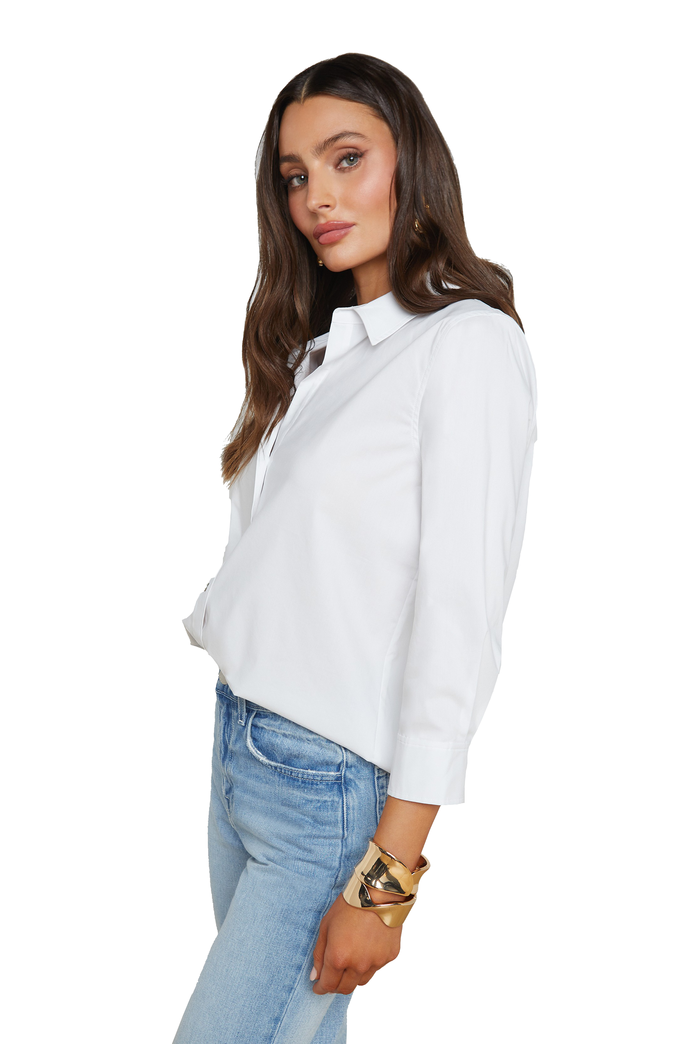 DANIELLA 3/4 SLEEVE BLOUSE - Blouses - Sassanova