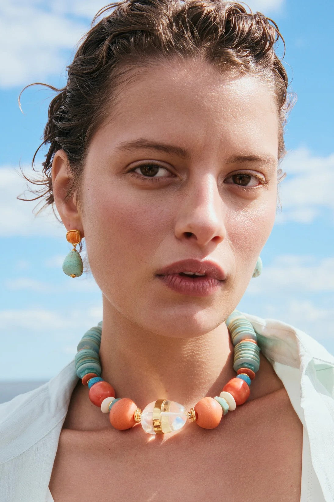 CITRUS SPLASH EARRINGS- MULTI - Earrings - Sassanova
