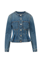 ZAHARA PEPLUM JACKET - Jackets - Sassanova