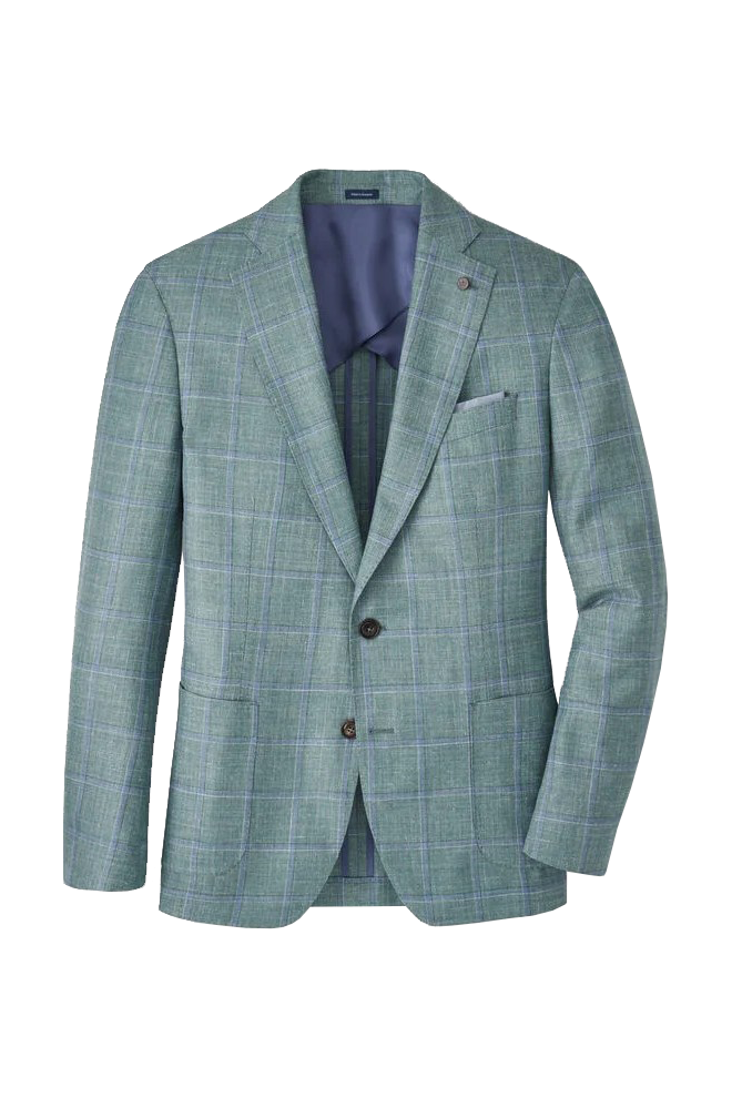 SALISBURY WINDOWPANE SOFT JACKET - Sport Coats - Novaman