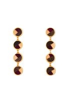 JENNA MULTI BEZEL DROP EARRING Sassanova