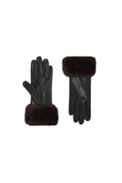 BETTY NOIR MINK GLOVES Sassanova