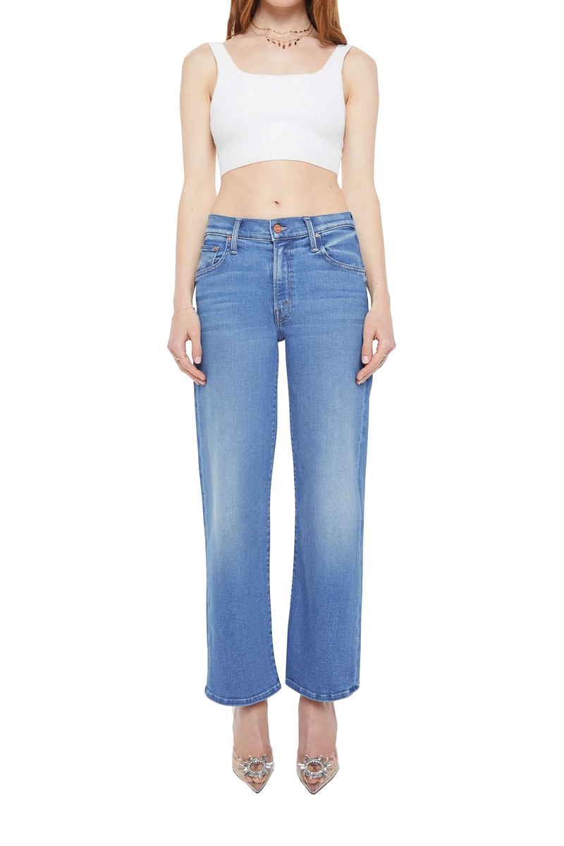 THE MID RISE RAMBLER ZIP ANKLE FRAY