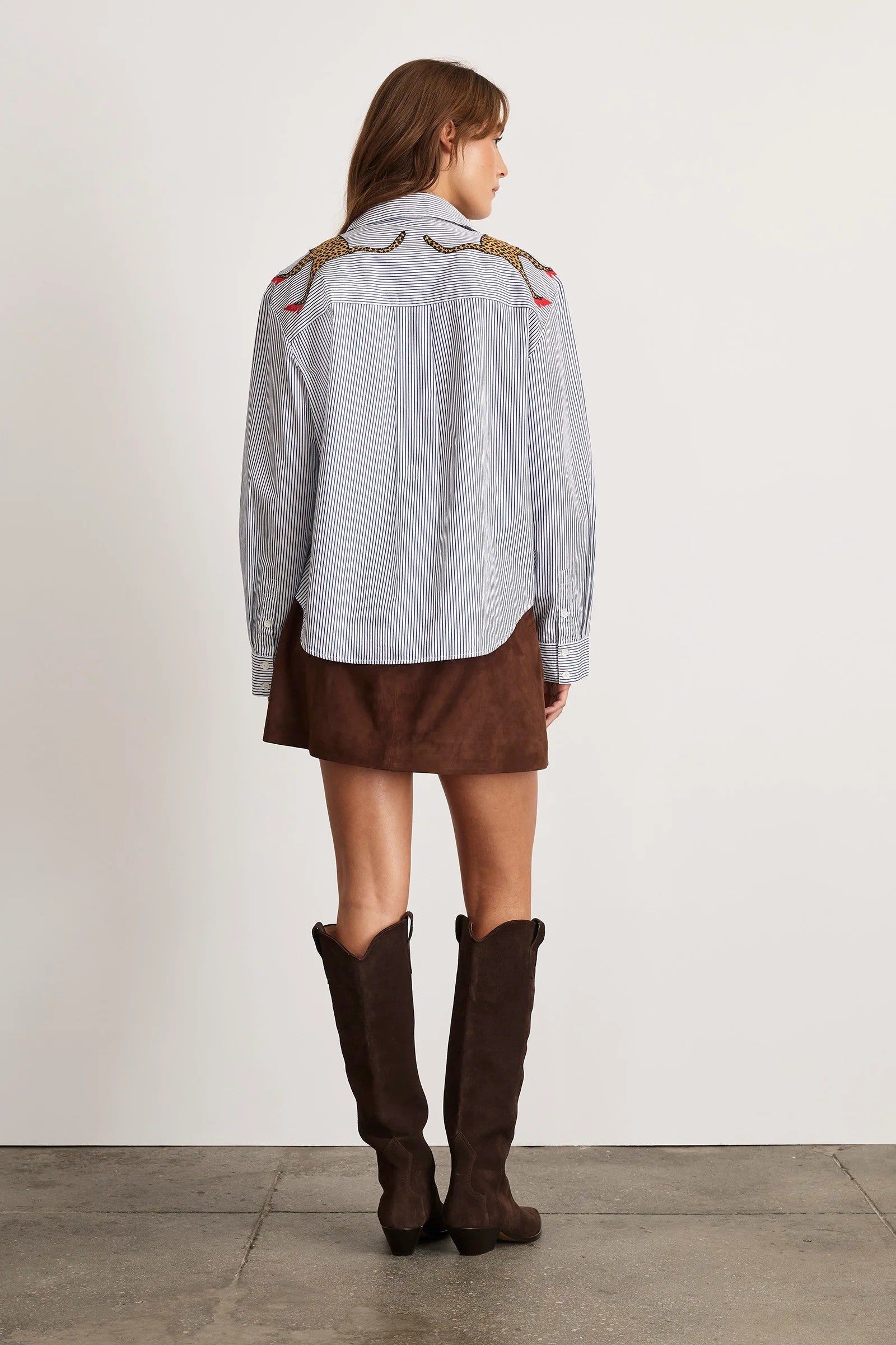 MARGAUX CHEETAH TOP - Blouses - Sassanova