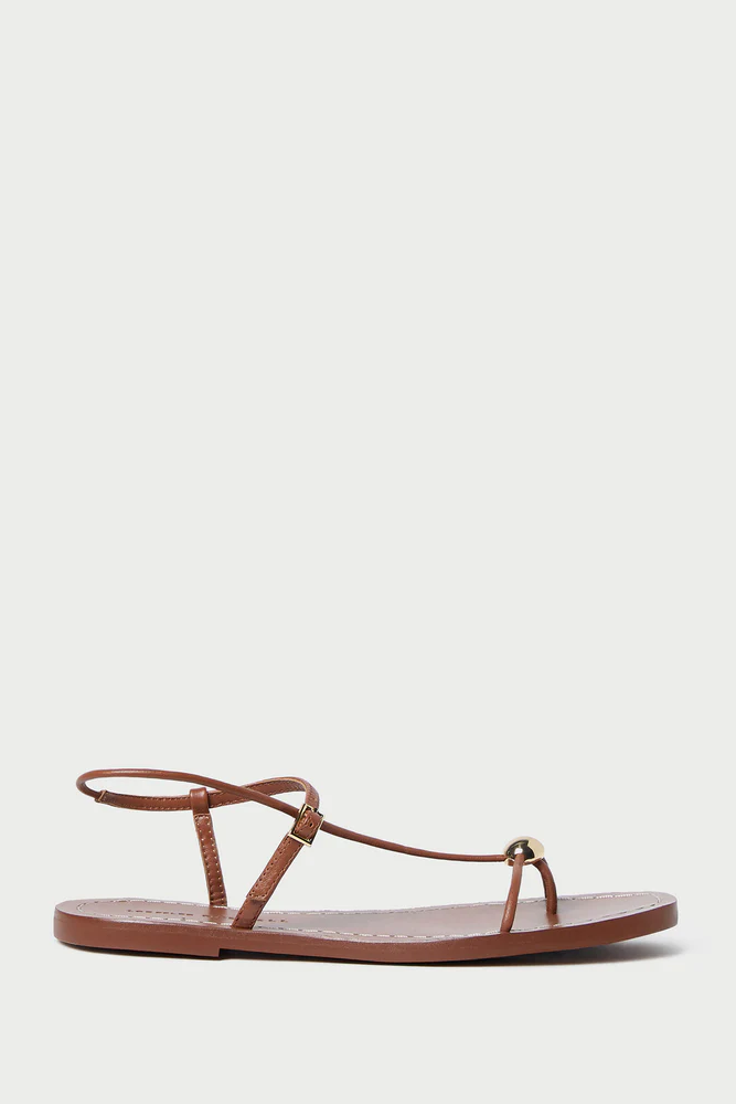 LARA STRAPPY FLAT SANDAL - Shoes - Sassanova