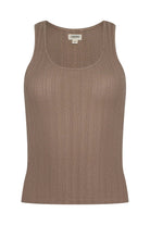 ADIRA SCOOP NECK TANK - Tank Tops - Sassanova