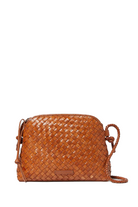 MALLORY WOVEN CROSSBODY - Sassanova