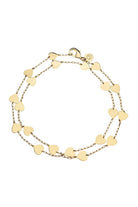 LOVE PIECES OF HEART DOUBLE WRAP CHAIN - Necklaces - Sassanova