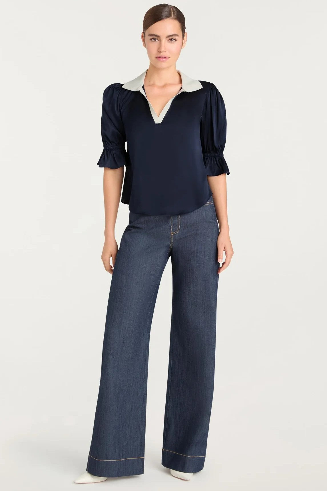 FREIDA TOP - Blouses - Sassanova