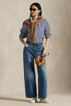 RAMSEY STRIPE BLOUSE - Blouses - Sassanova