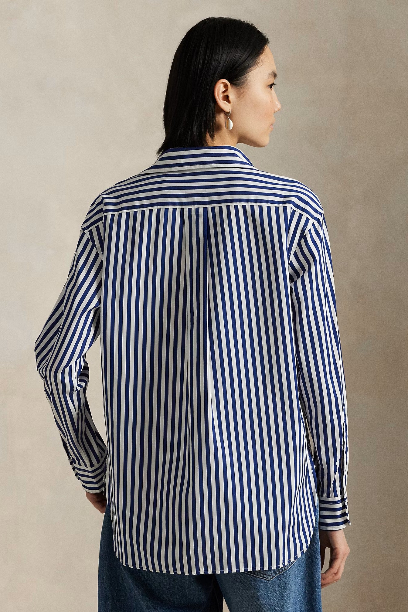 RAMSEY STRIPE BLOUSE - Blouses - Sassanova