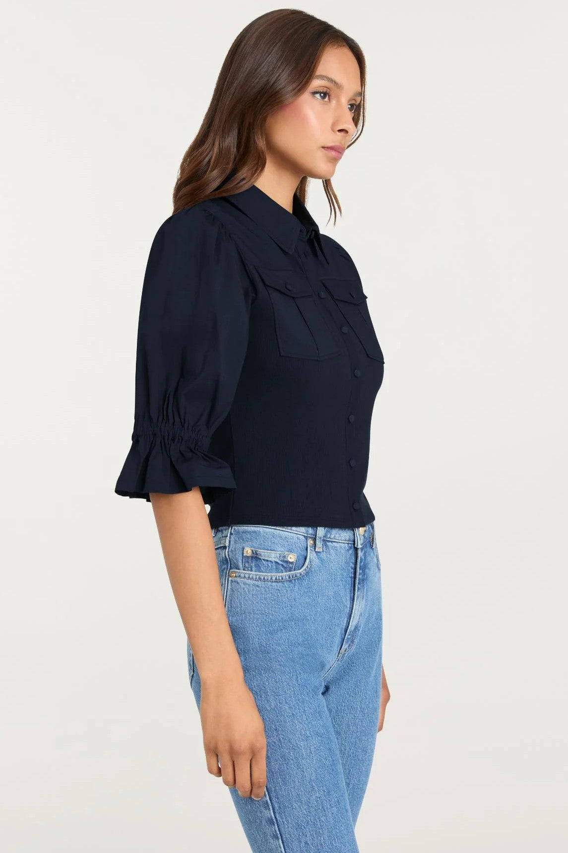 LYRIC TOP - Blouses - Sassanova