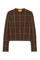 JANE CHECK CARDIGAN - Sassanova