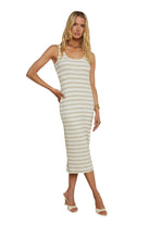 IVANNA STRIPE MIDI TANK DRESS
sassanova