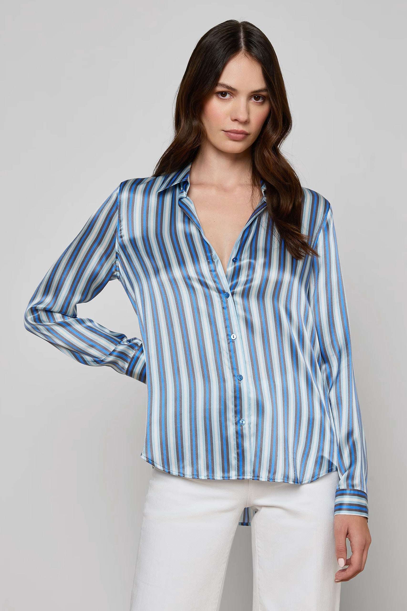 TYLER L/S BLOUSE - Blouses - Sassanova