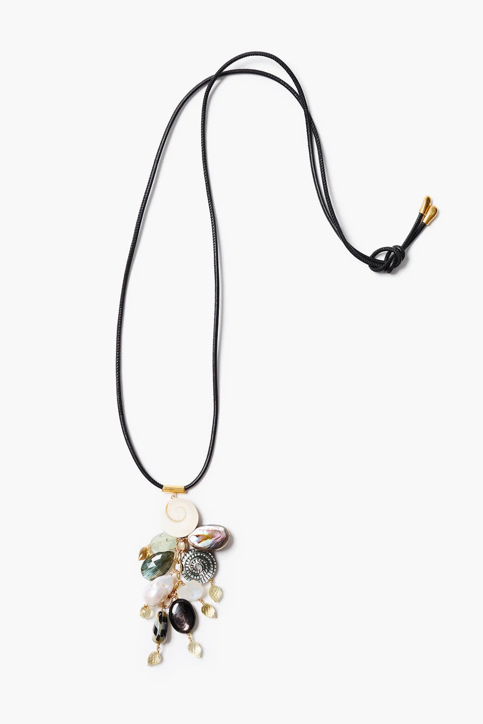 SHIVA CHARM NECKLACE- MULTI - Necklaces - Sassanova
