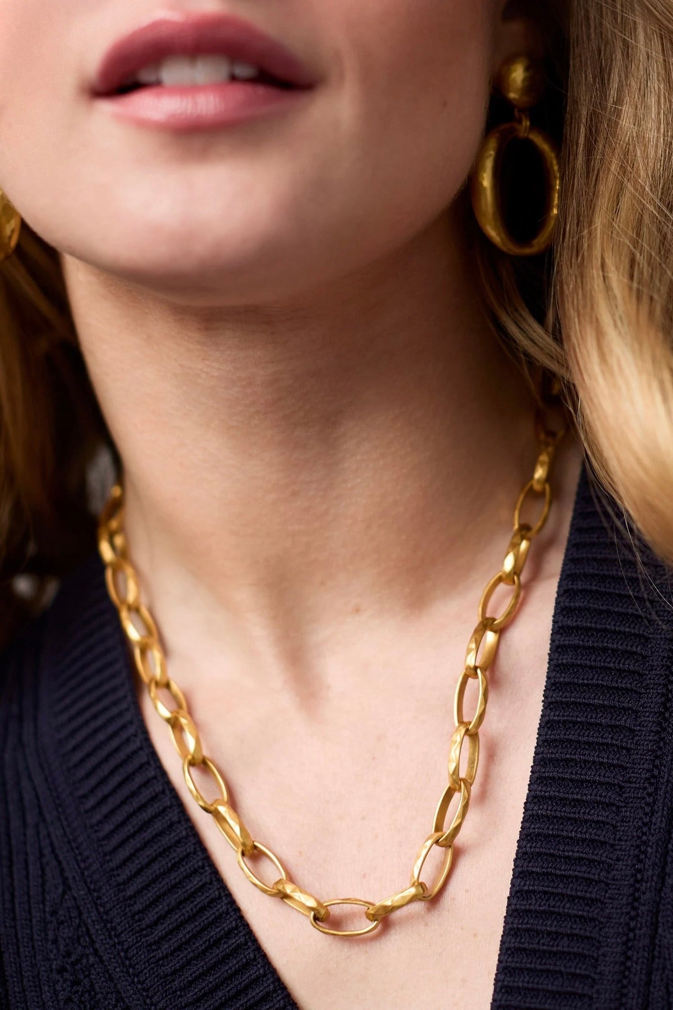 SOLARA LINK NECKLACE- GLD
sassanova