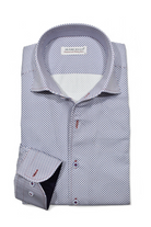 NEAT BOX PATTERN DRESS SHIRT - Long Sleeved Shirts - Novaman