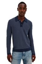 FULTON LONG SLEEVE POLO Sassanova / Novaman
