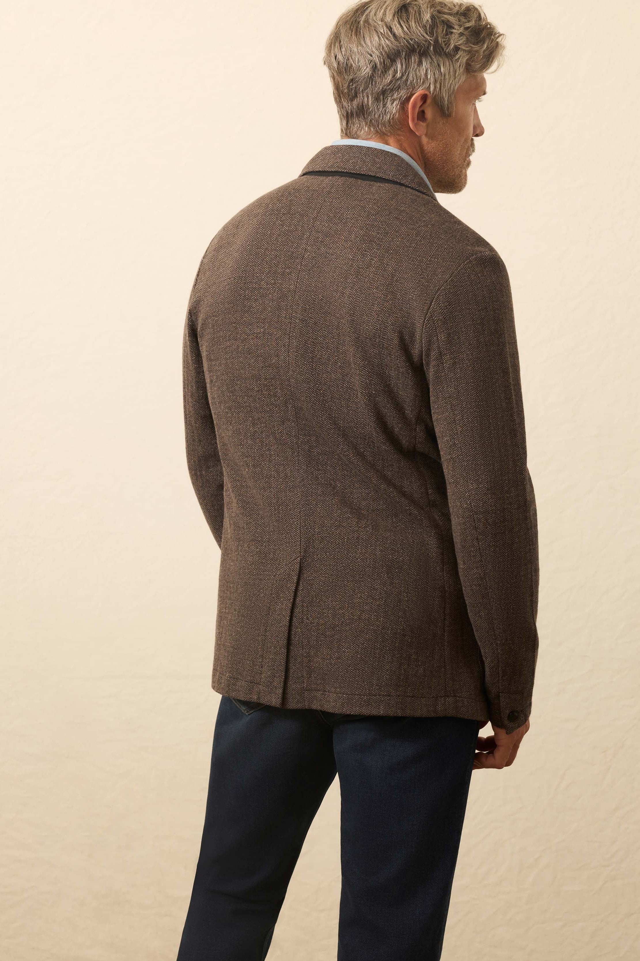inlet knit blazer-novaman