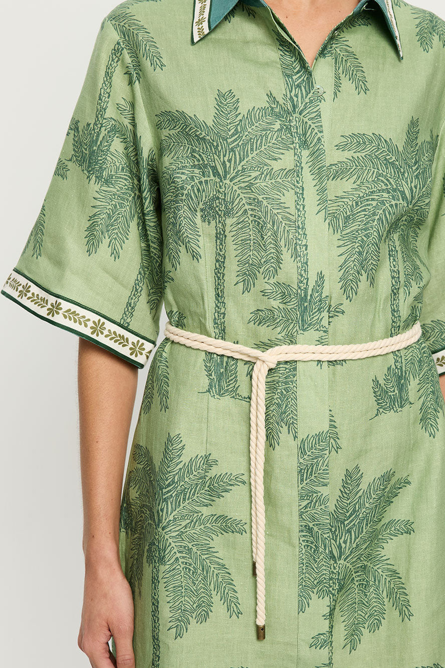 ALANI MINI SHIRT DRESS - Dresses - Sassanova