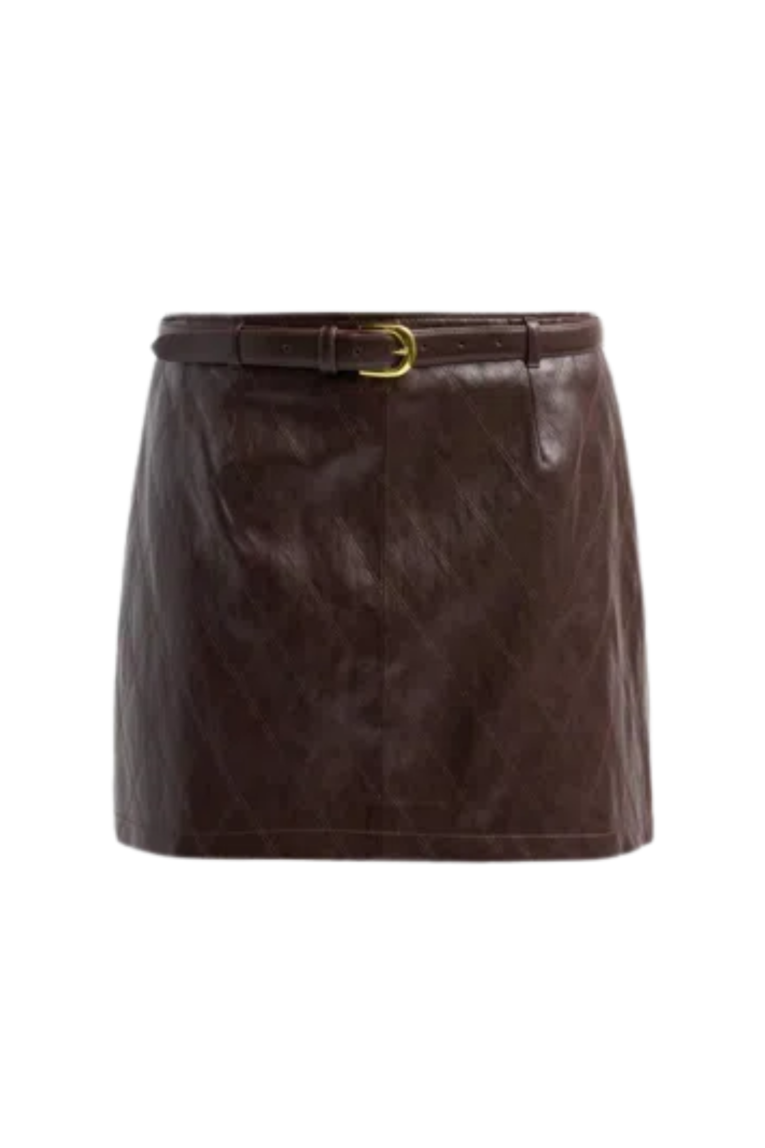 ELIZA FAUX LEATHER MINI SKIRT Sassanova