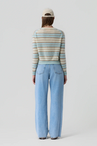 GRIZZLY STRIPE CREW - Sweaters - Sassanova