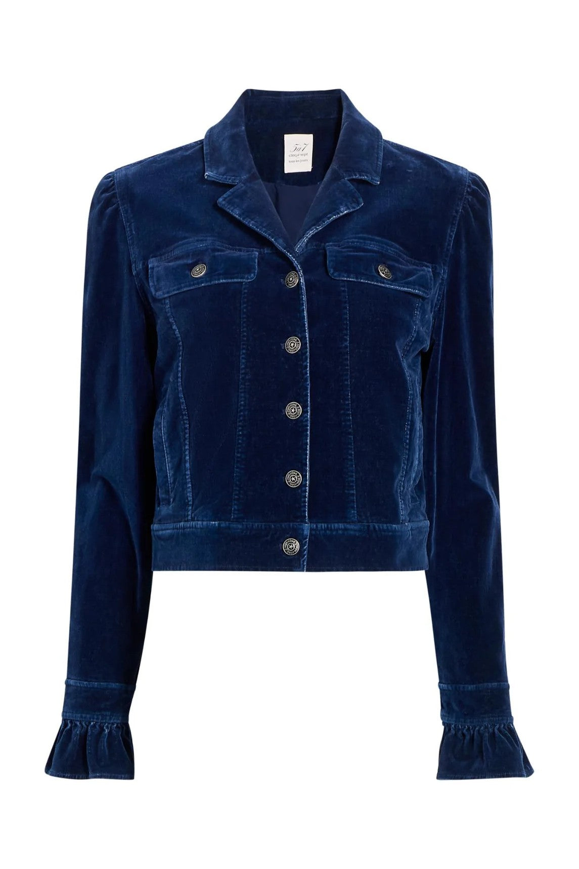 VELVET DENIM DERYN JACKET - Jackets - Sassanova