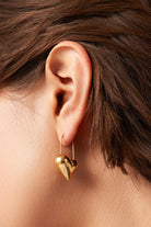 CELESTE HEART EARRINGS - Earrings - Sassanova