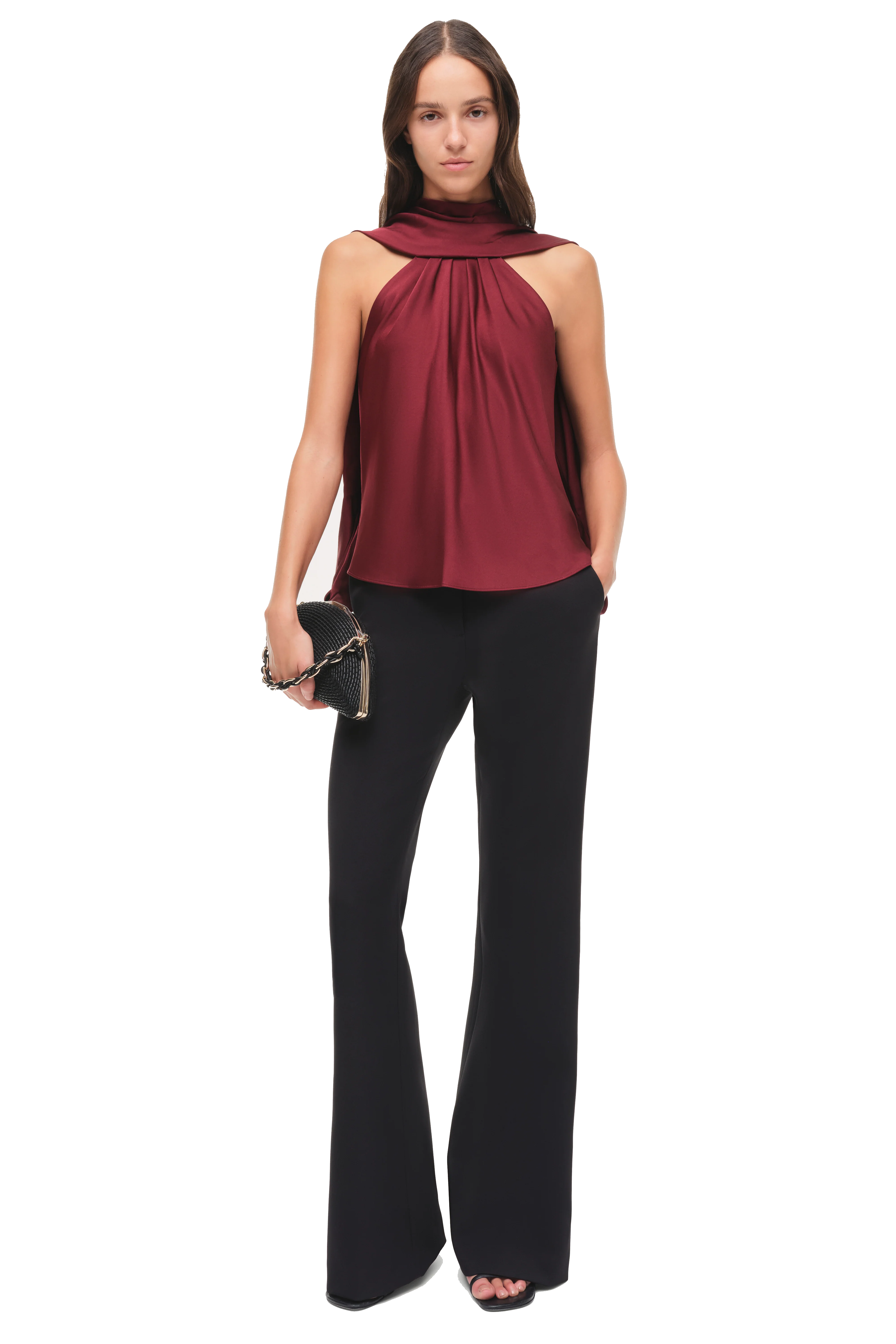 SCARLETT CAPE TOP - Blouses - Sassanova