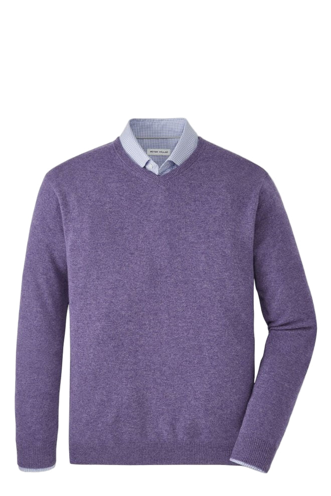 CROWN HERITAGE CASHMERE VNECK-NovaMan