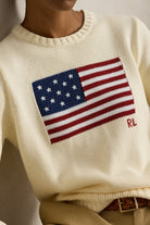 FLAG LONG SLEEVE PULLOVER - Sweaters - Sassanova