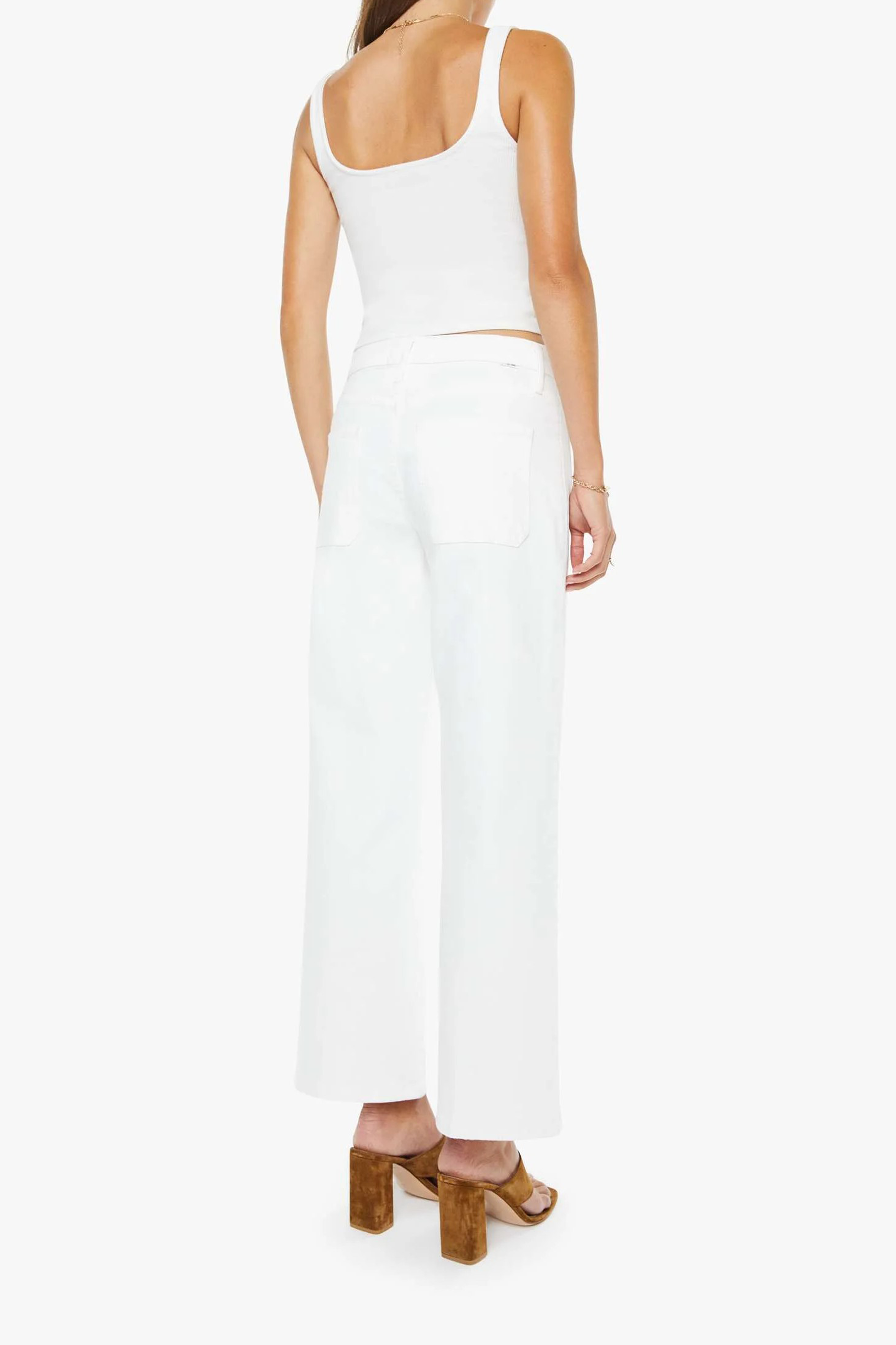 PATCH POCKET MID RISE MAVEN ANKLE - Jeans - Sassanova