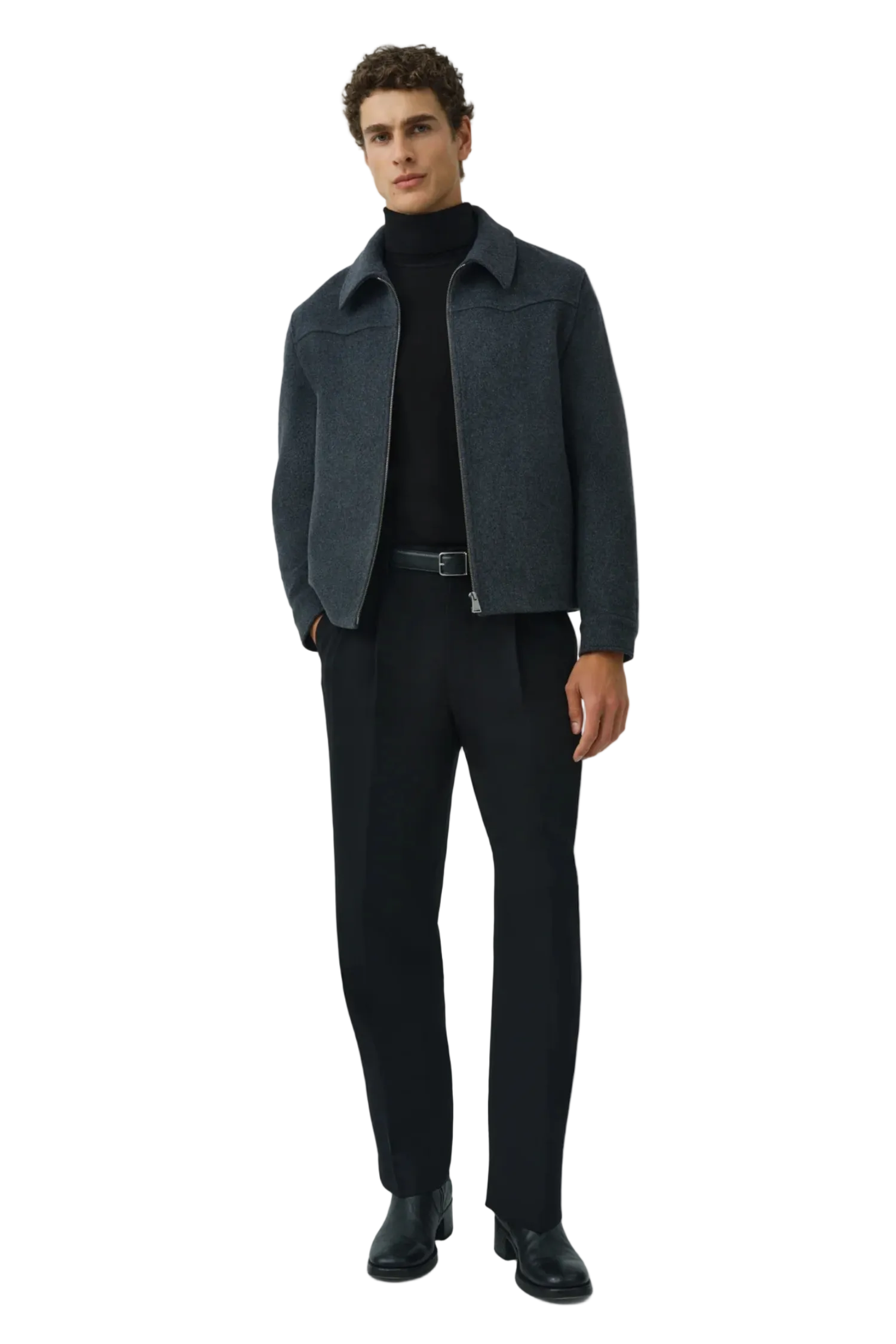 STERLING ZIP FRONT JACKET Sassanova / Novaman