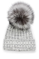 FOLD UP FUR BEANIE - Sassanova