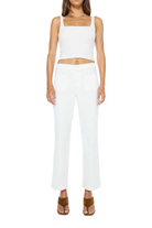 PATCH POCKET MID RISE MAVEN ANKLE - Jeans - Sassanova