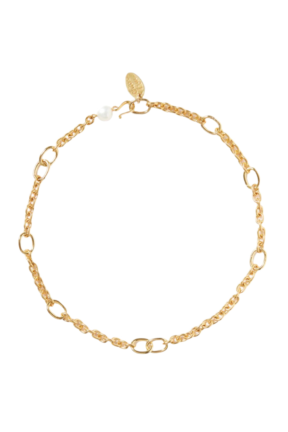 FRANCES SHORT NECKLACE- GLD
sassanova