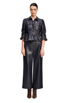 LITE VEGAN LEATHER DELANIE JACKET Sassanova