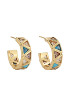 ANA EARRINGS- BLUES Sassanova