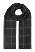 LOUIS SILK SCARF GREEN OS - novaman