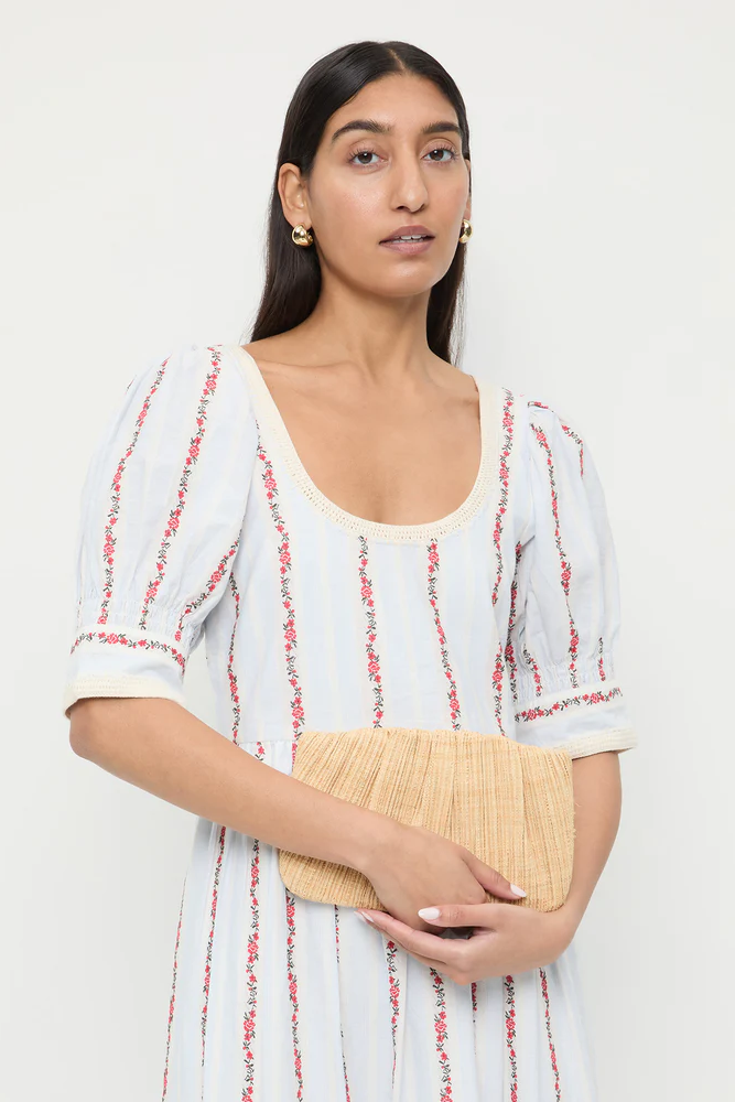 BRIT PLEATED POUCH - Handbags - Sassanova