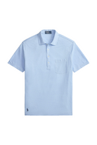 SHORT SLEEVE LINEN PIQUE POLO - Polos - Novaman