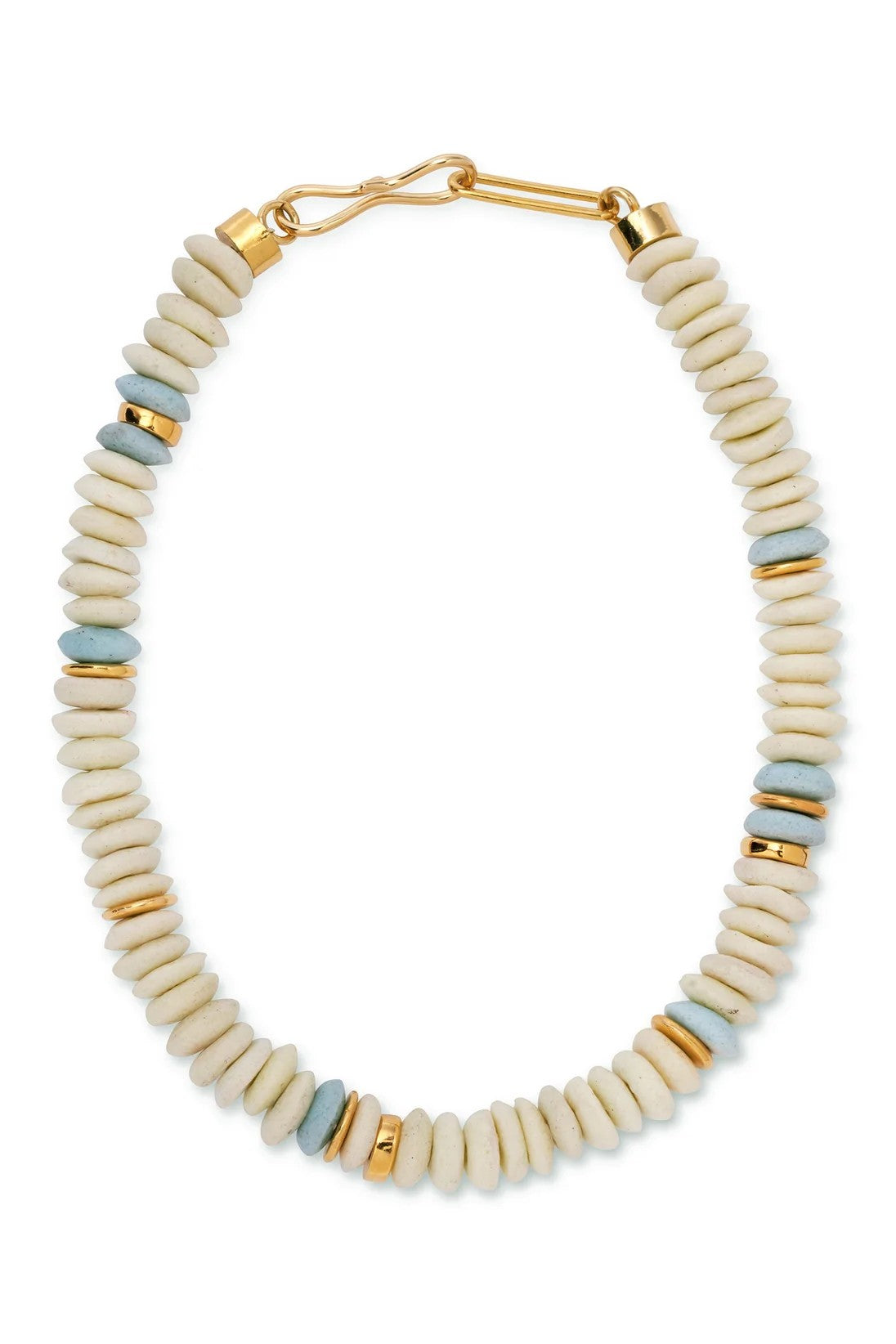 LAGUNA NECKLACE- OFF WHITE - Necklaces - Sassanova