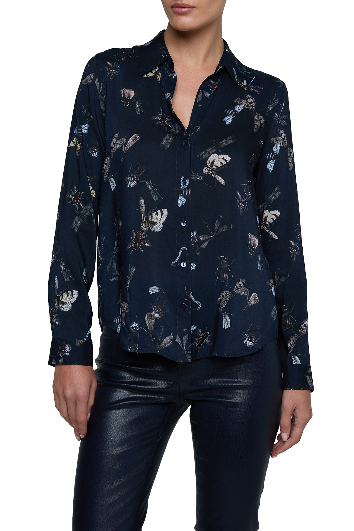 HOLLY L/S BLOUSE - Blouses - Sassanova