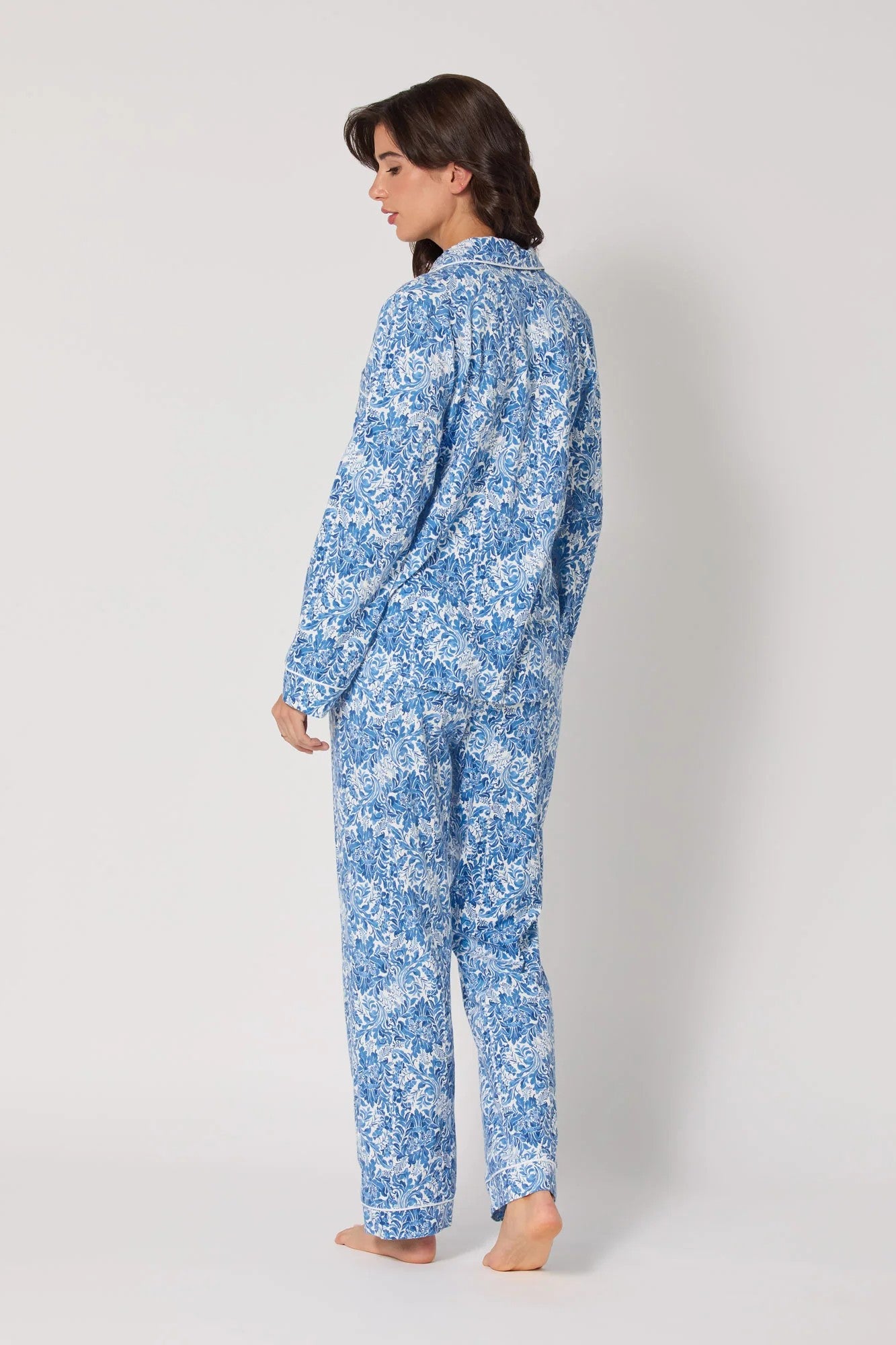 DREAMY DAMASK LS PAJAMA SET - Sassanova