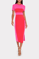 SHOHONA SS COLORBLOCKED KNIT DRESS - Dresses - Sassanova